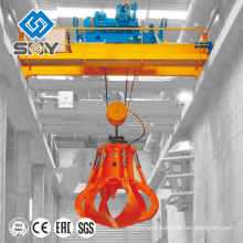 Bulk Cargo Lifting Double Beam Overhead Grab Crane for workshop